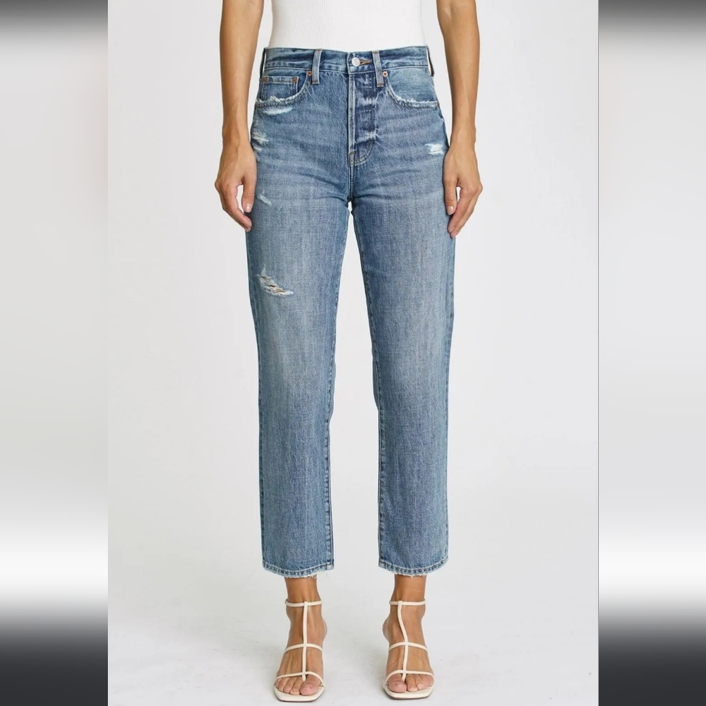 NWT Pistola High Rise Straight Jeans Size 27